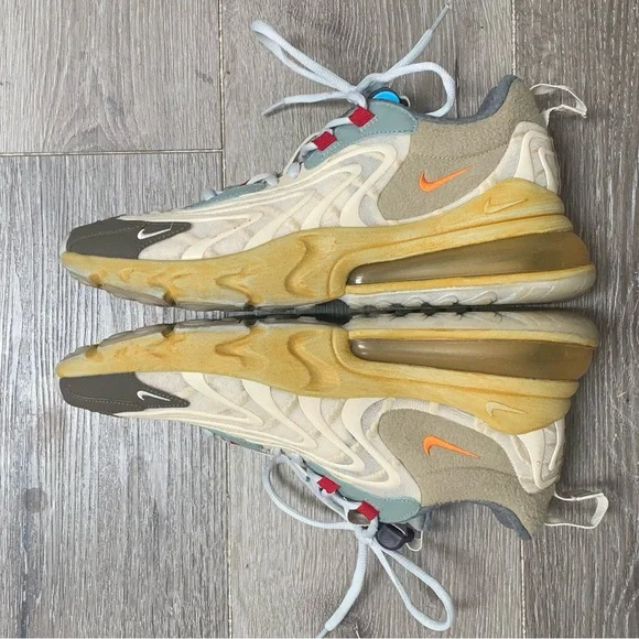 Travis Scott x Nike Air Max 270 React Cactus Trails CT2864-200 - Picture 4 of 7